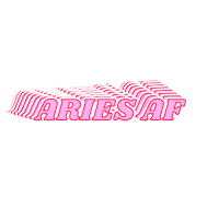 cosmicrx astrology cosmic baddie aries Sticker