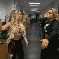 High Five Lets Go GIF by Trish Stratus