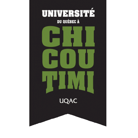 Uqac Sticker by Université du Québec à Chicoutimi