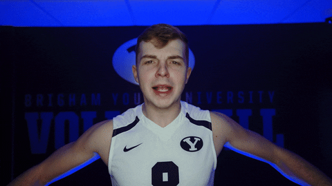 Gocougs Ncaavolleyball GIF by BYU Cougars