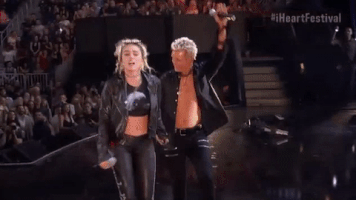 miley cyrus GIF by iHeartRadio