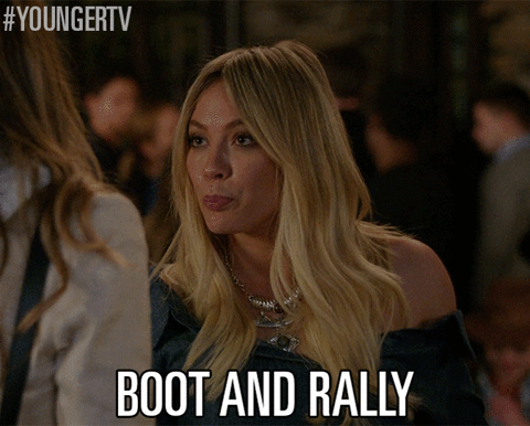 tv land boot and rally GIF by YoungerTV