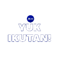 as_studentservice daftar yuk kuliah acara Sticker