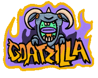 Goat Zilla Sticker by WeNeed