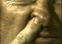 contemporary art poke in the eyenoseear GIF by Art21