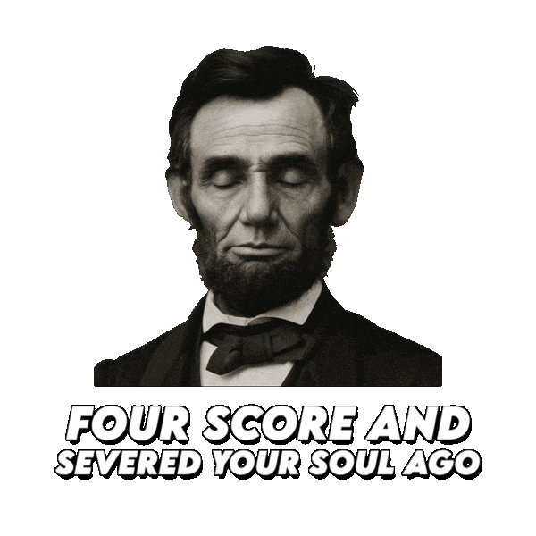Abraham Lincoln Sticker