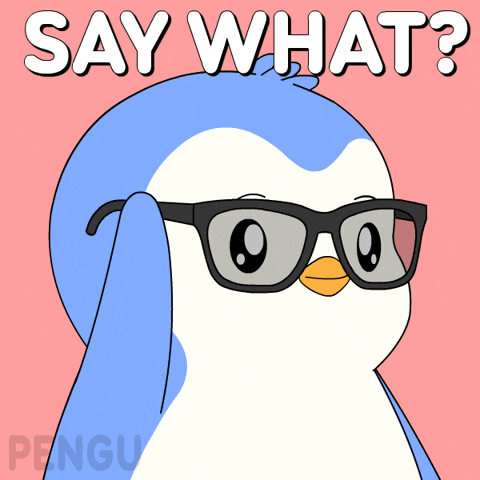 No Way What GIF by Pudgy Penguins