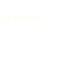 No Tricks No Frills No Nonsense Sticker by no nonsense avalon