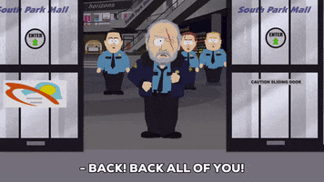 walking standing GIF by South Park 