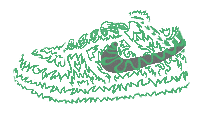 Shoes Dunk Sticker