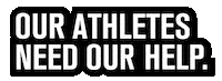 GivingGames2020 games team usa help Sticker