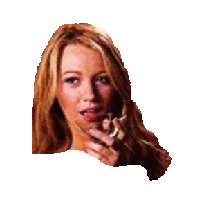 Gossip Girl Flirt Sticker by imoji