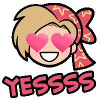 I Love You Yes Sticker by The Phoenix Cave