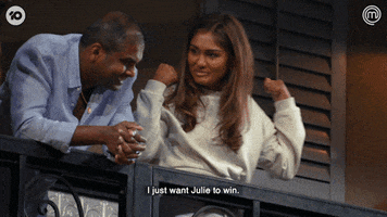 Happy Cheering GIF by MasterChefAU