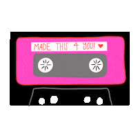 Pink 90S Sticker