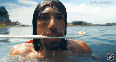 Calgary Flames No GIF by NHL