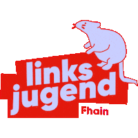 SolidBerlin solid friedrichshain linksjugend ratte Sticker
