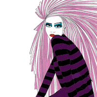 Big Hair Reaction Sticker