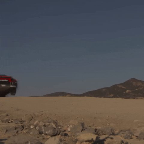 jump dust GIF by FIA World Rally Championship