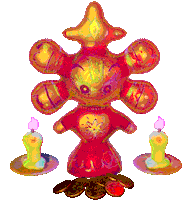 Candle Doll Sticker