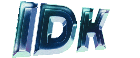 Idk Sticker by Lil Xxel
