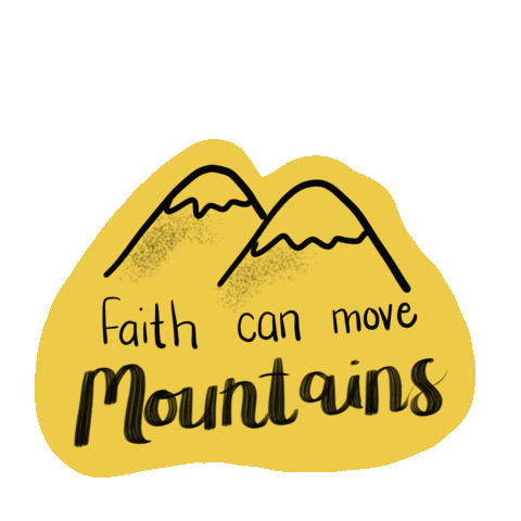 Mountain Faith Sticker