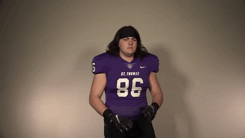 St Thomas Catch GIF by Tommie Athletics