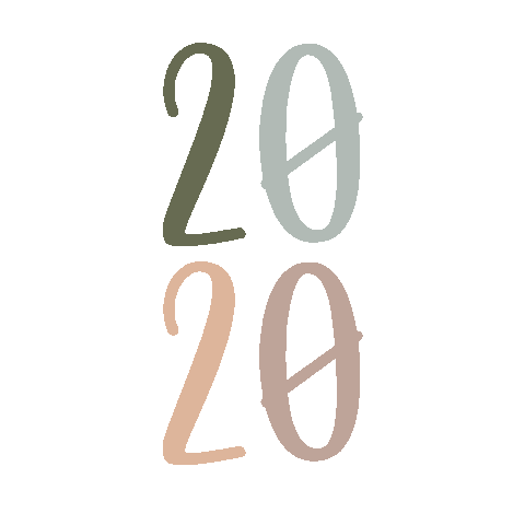 nicole_garrido giphyupload 2020 newyear nicckig Sticker