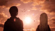Girls Sunset GIF
