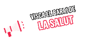 BarcelonaEnComu barcelona salut bcn gracia Sticker