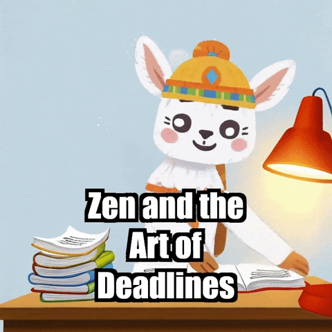 Project Deadline GIF by Llamaozi