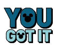 You Got This Sticker by Mickey Mouse