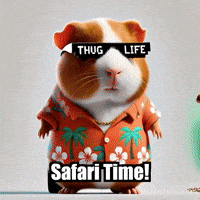 Guinea Pig Safari GIF by Guinea Gambino