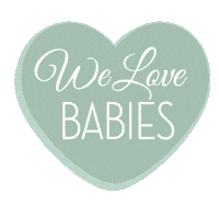 SleepShopConsulting love heart baby sleep Sticker