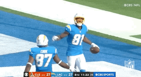 Los Angeles Chargers Football GIF by NFL