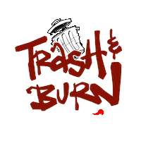 Trash Sticker by Howlin’ Jacks