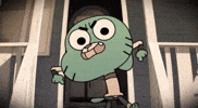 Gumball Rapping GIF