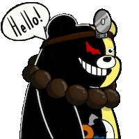 Good Morning Hello Sticker by SuperRareBears