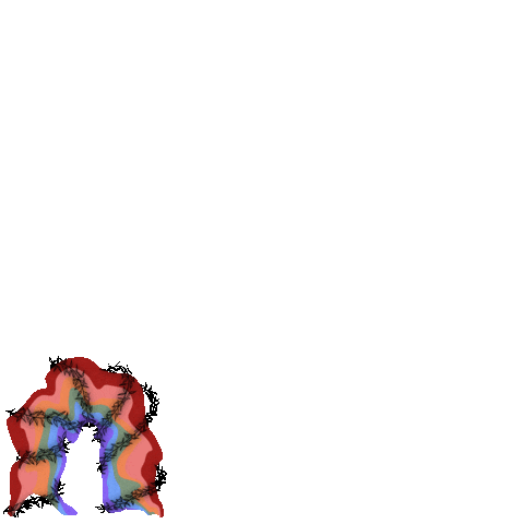 Gay Pride Illustration Sticker