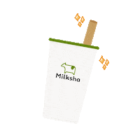 Milkshatw bubble boba bubbletea milktea Sticker