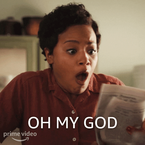 Oh My God Omg GIF by Amazon Prime Video