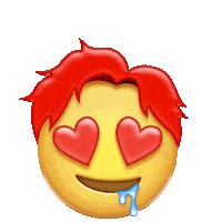 Heart Eyes Sticker