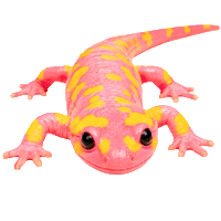 Coming Fire Salamander Sticker