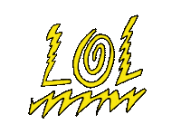 Lol By Kirsten Sticker by Kirsten Hurley