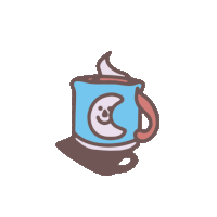 coffee morning Sticker by joelkirschenbaum
