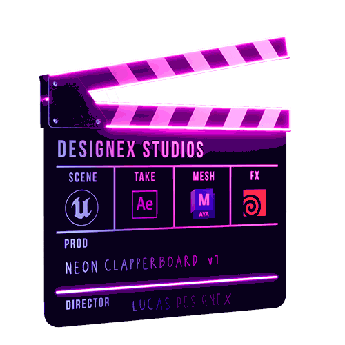 3D Recording Sticker by Lucas Designex