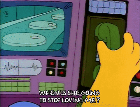 Relaxing Season 3 GIF by The Simpsons