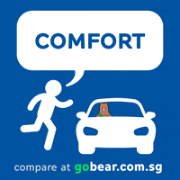 gobear car driving drive singapore GIF
