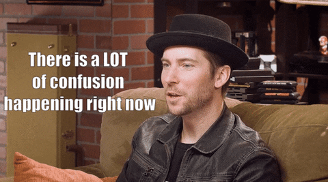 RETROREPLAY giphyupload confusion troy baker retro replay GIF