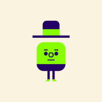hat bounce GIF